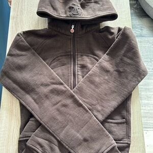 Vintage brown Lululemon hoodie